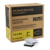 Powernail Flooring Staples, 15.5 ga, 2 in Leg L, Steel, 5000 PK PS2005
